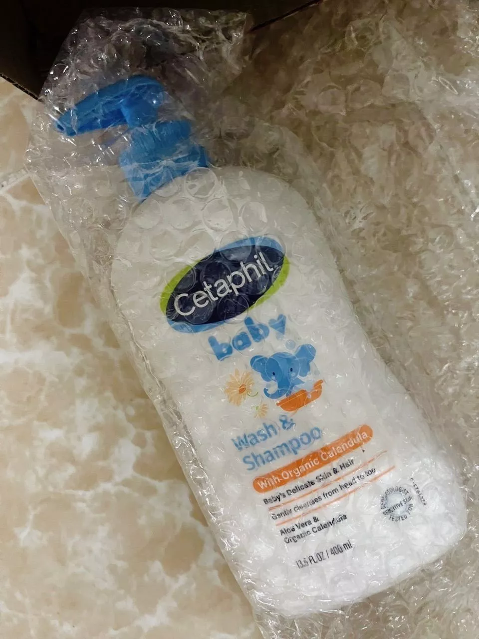 Sản phẩm tắm gội Cetaphil 400ml cho bé