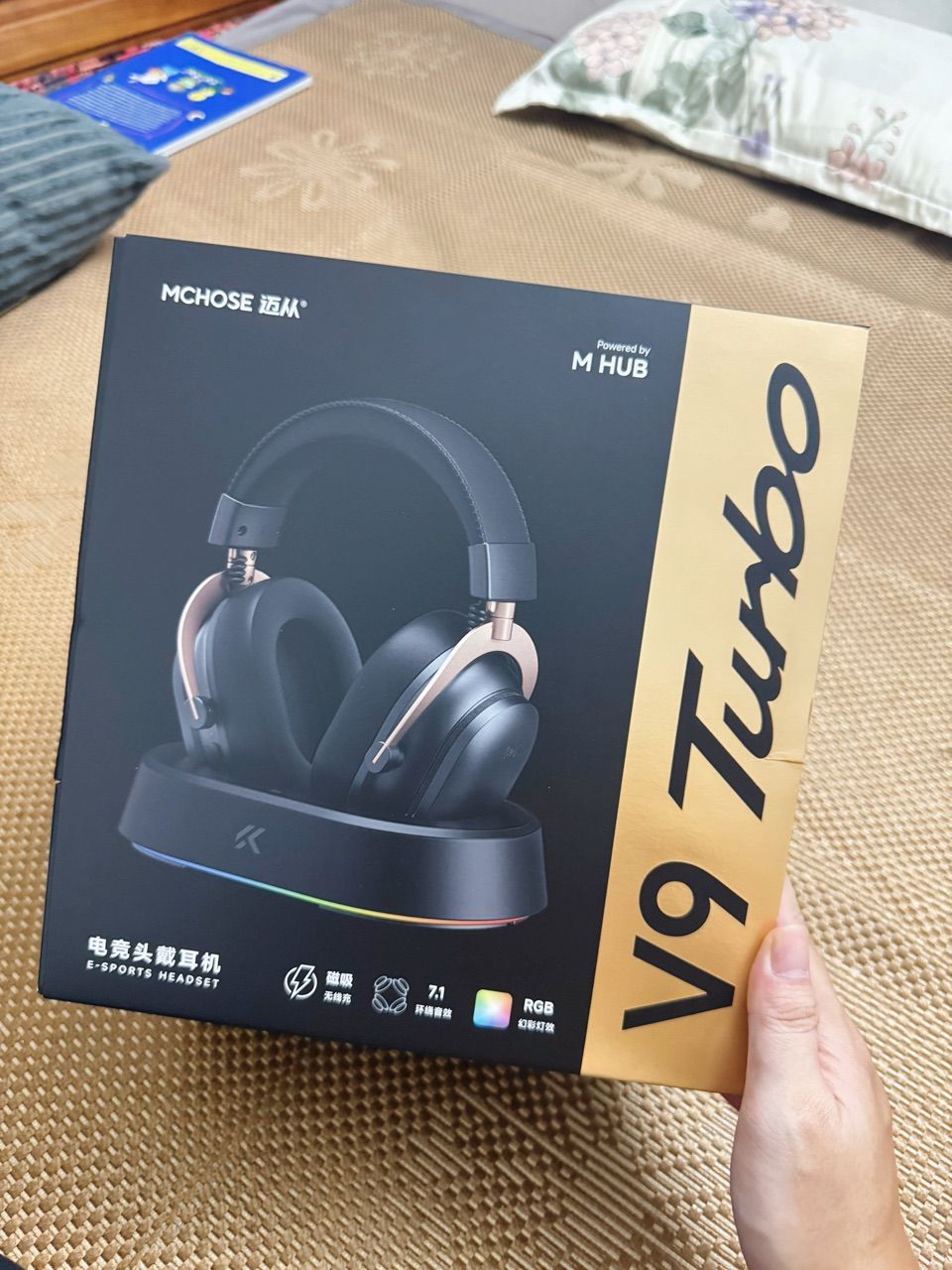 Thiết kế tai nghe Mchose V9 Turbo Plus