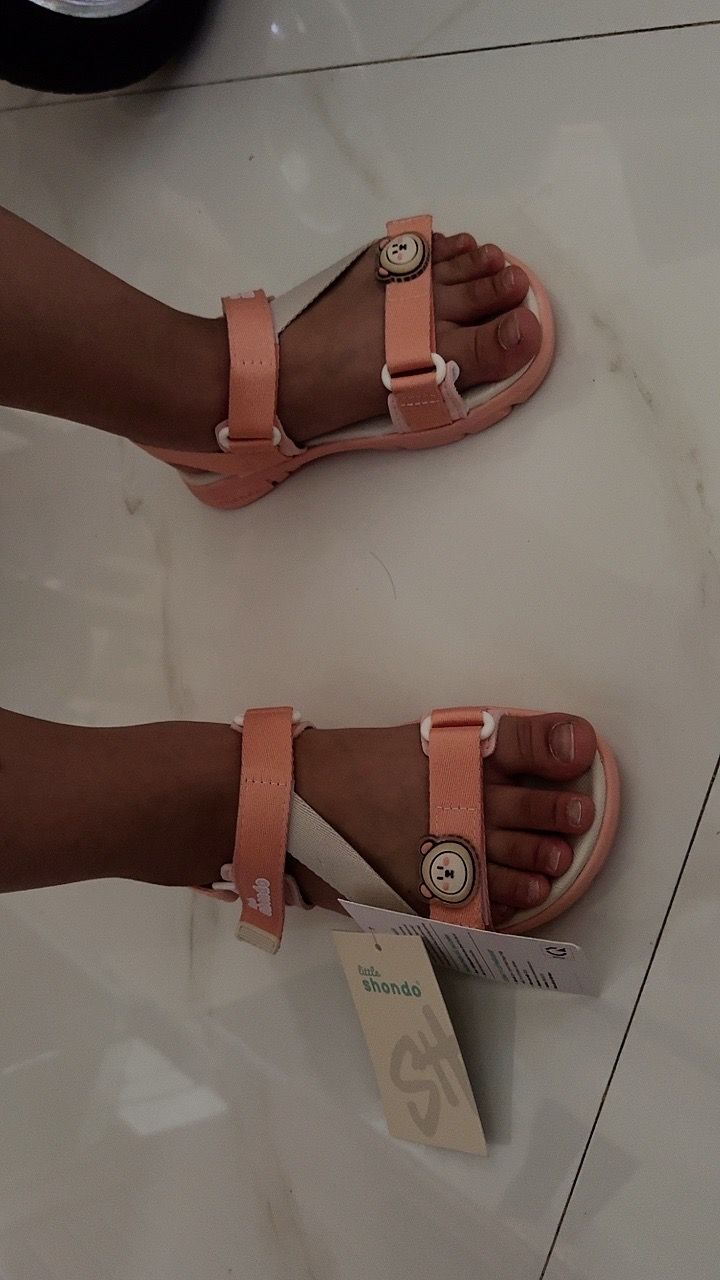 Sandal trẻ em Shondo nhiều màu