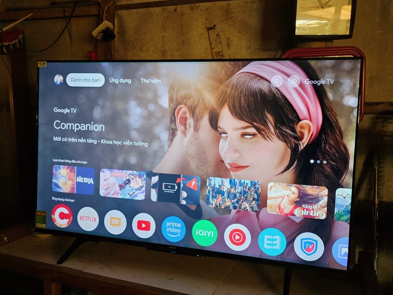 Màn hình QLED 4K Coocaa