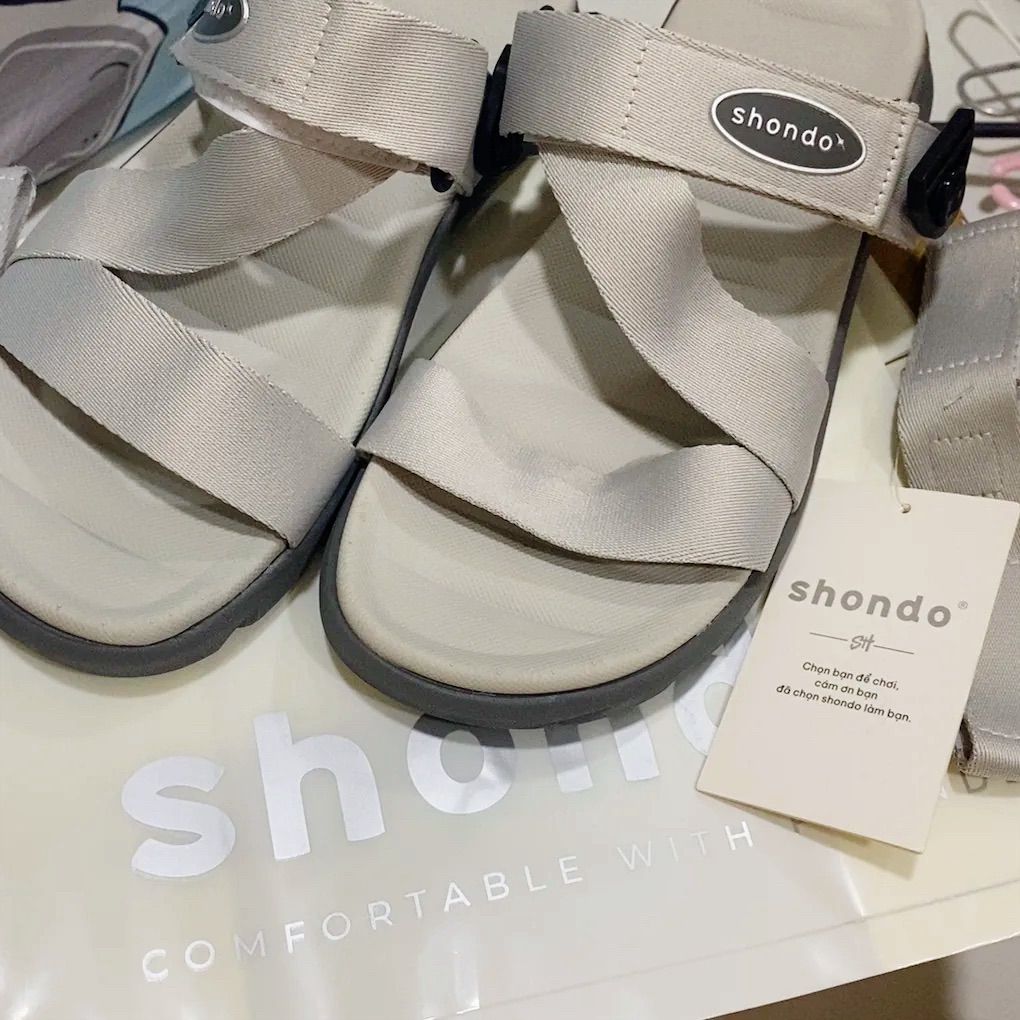 Chi tiết sandals Shondo F6