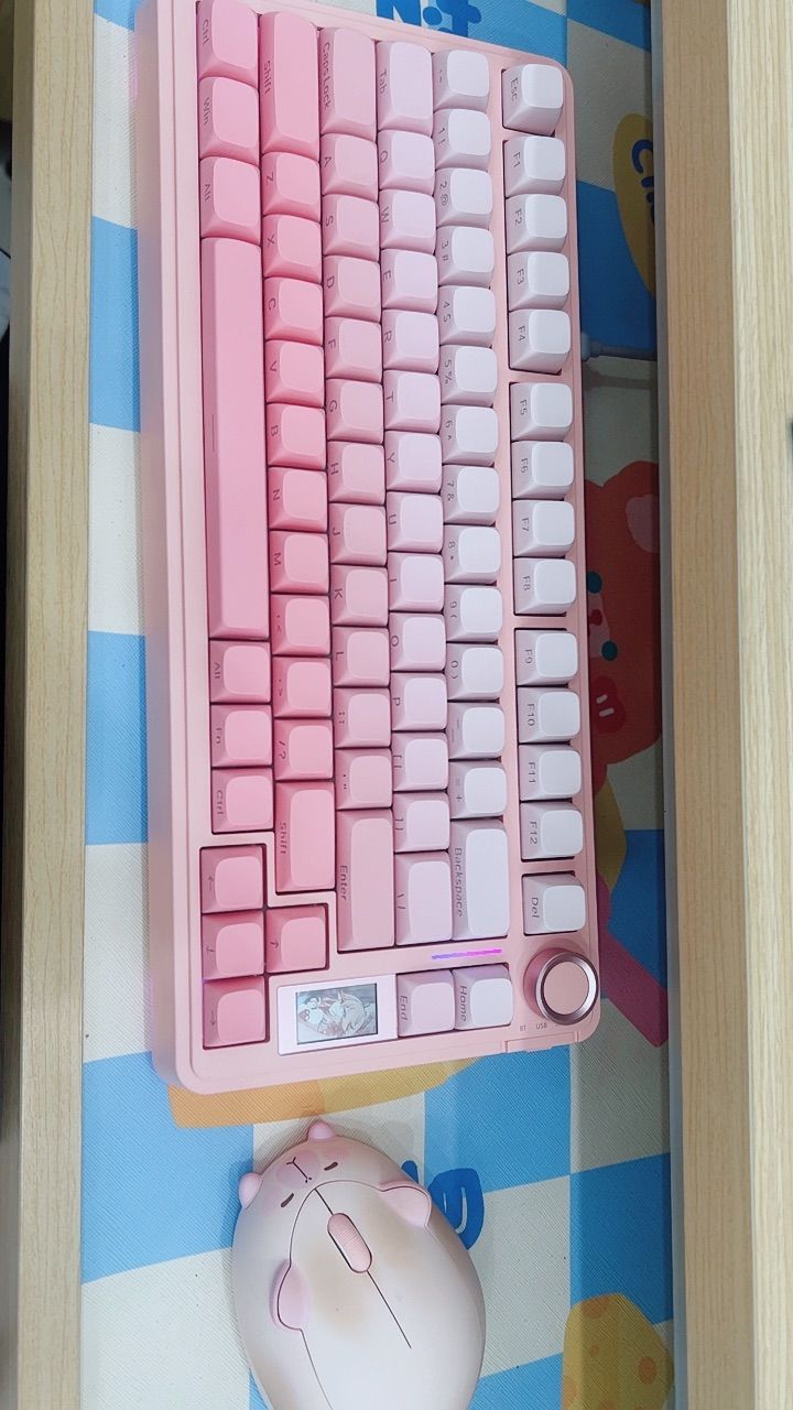 Thiết kế và keycap AULA S75 PRO