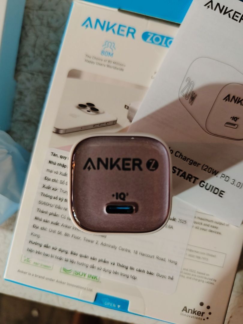Bộ sạc USB-C Anker