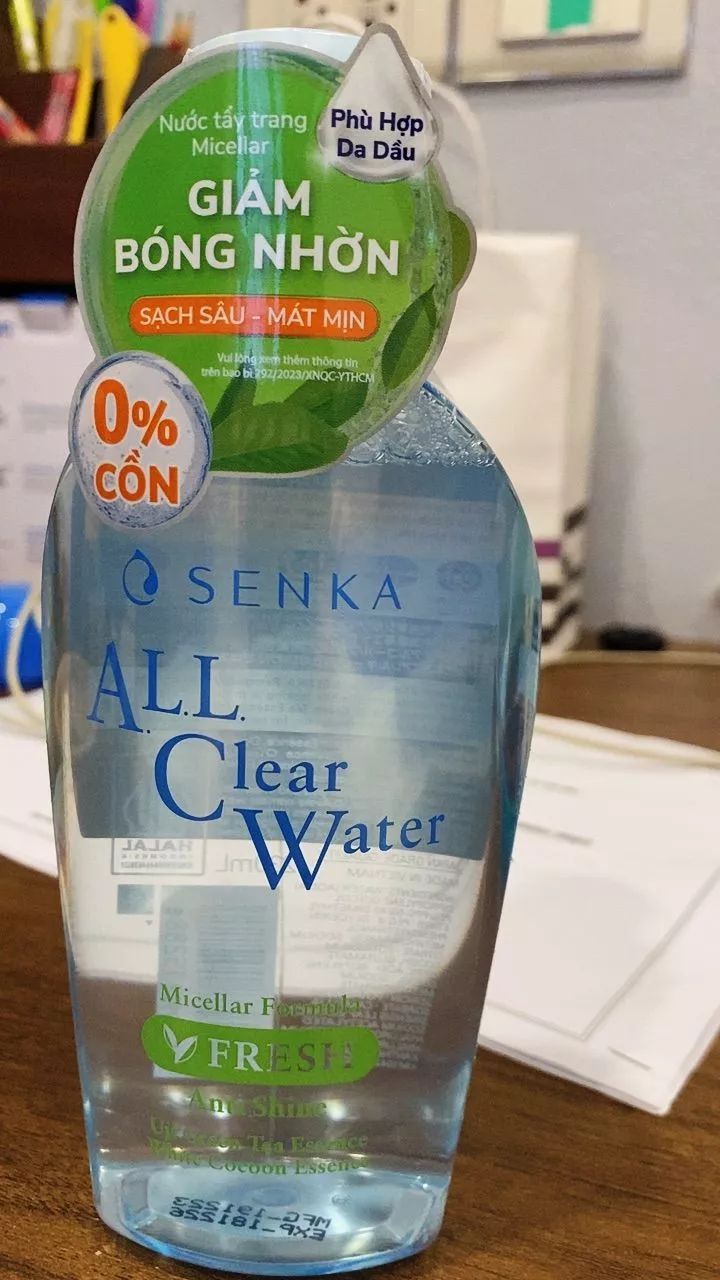 Bộ sưu tập nước tẩy trang Senka All Clear