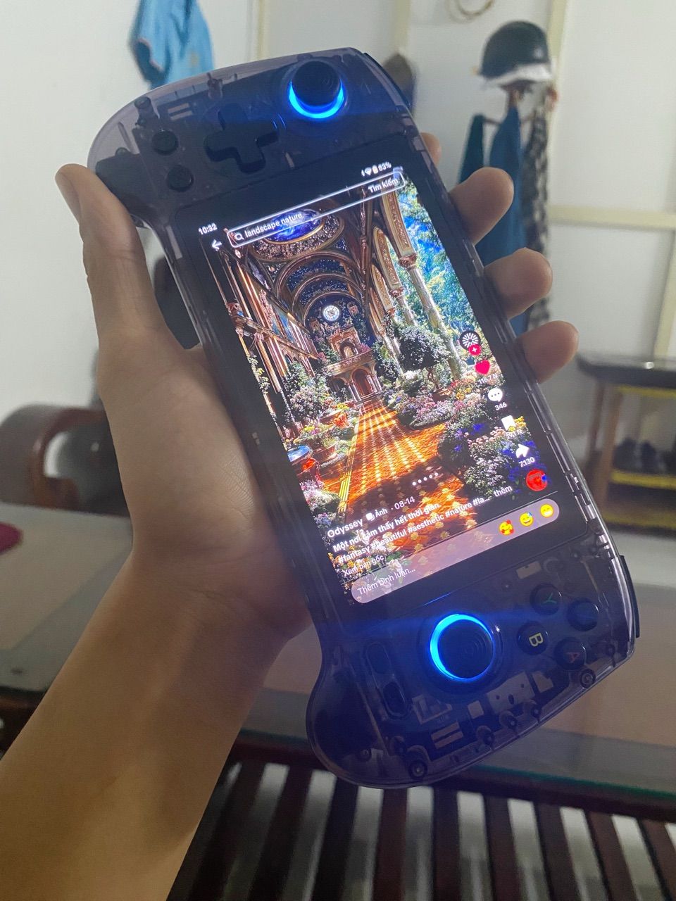 Cổng kết nối trên Anbernic RG557
