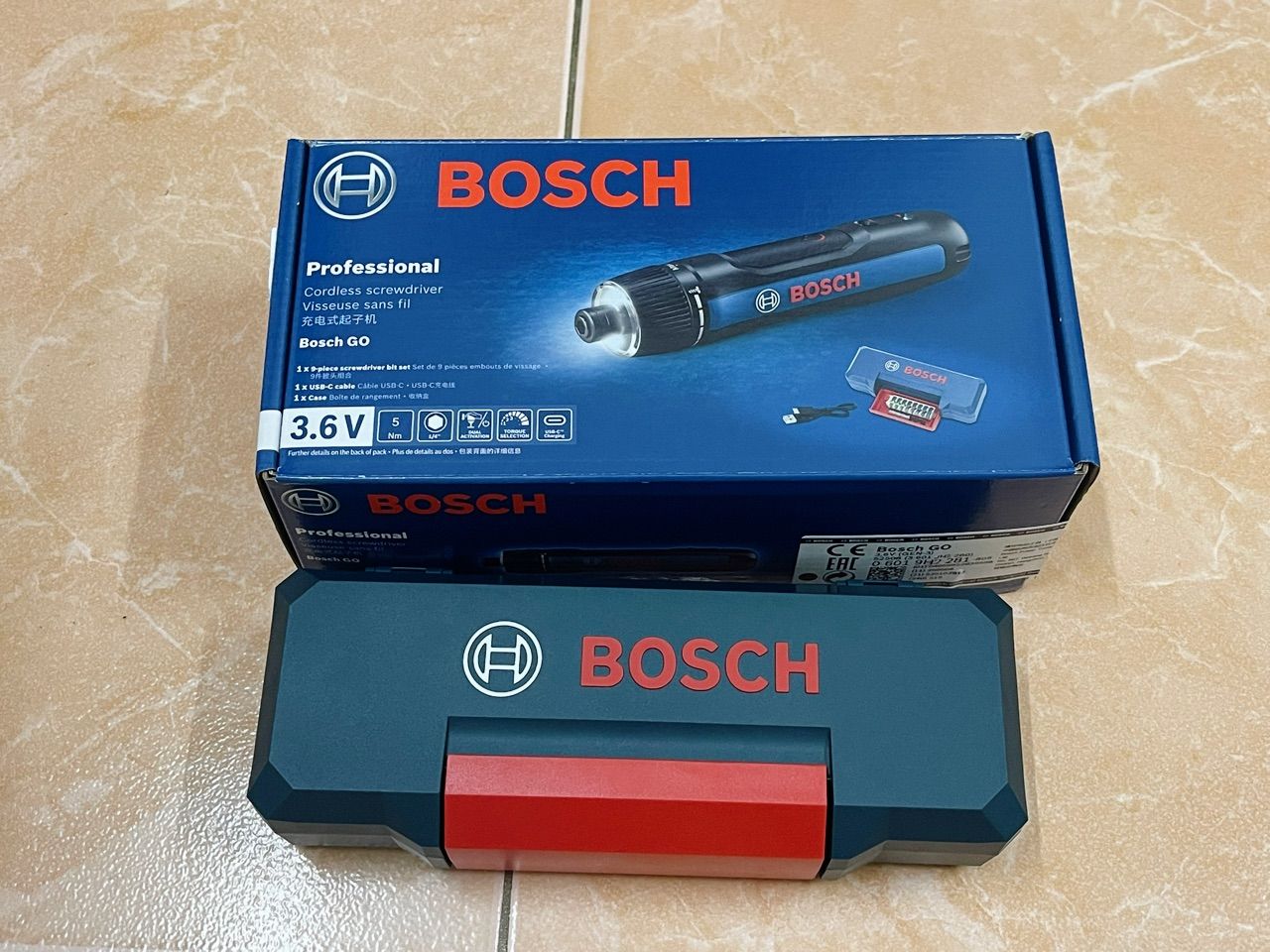 Bosch Go 3 kèm đầu bit