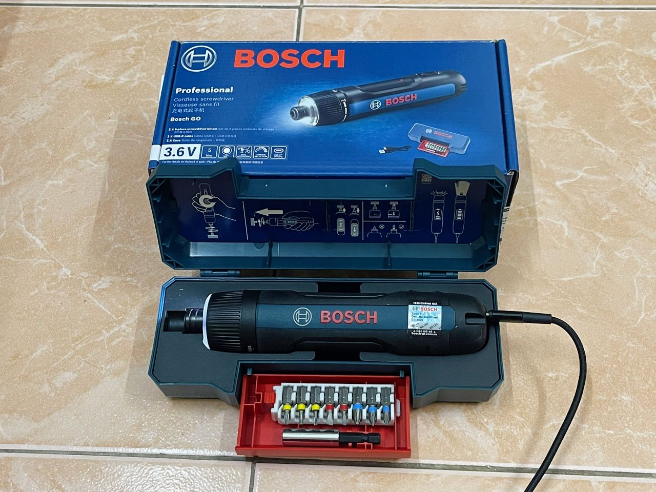 Bộ sản phẩm Bosch Go 3