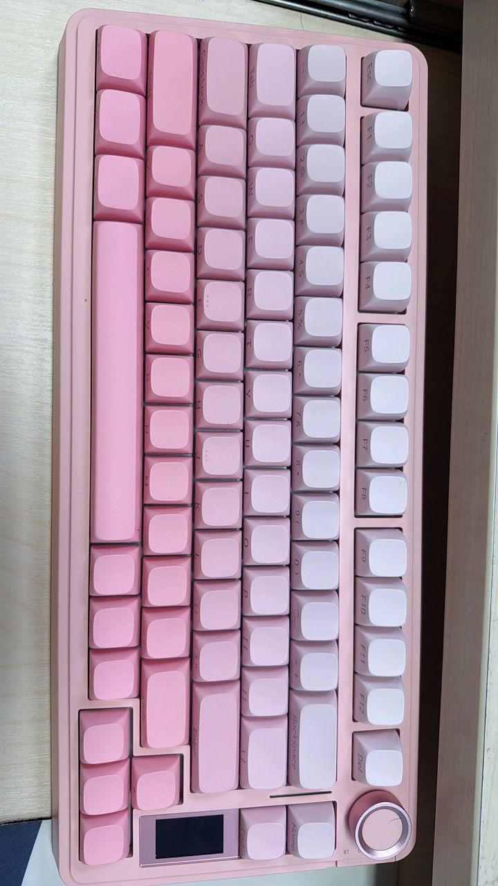 Màn hình TFT và núm xoay AULA S75 PRO
