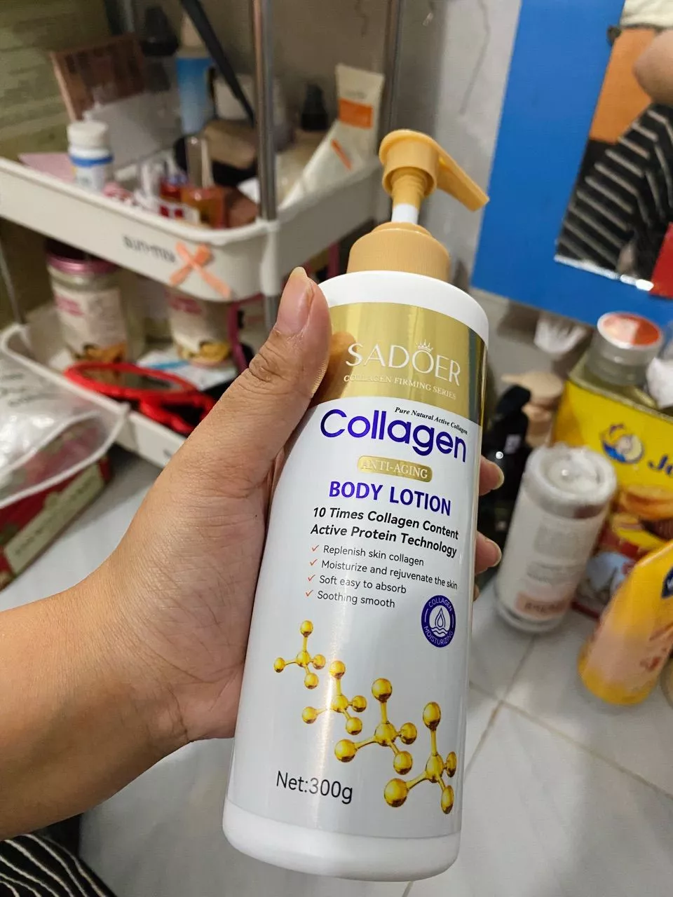 Kết cấu sữa dưỡng thể