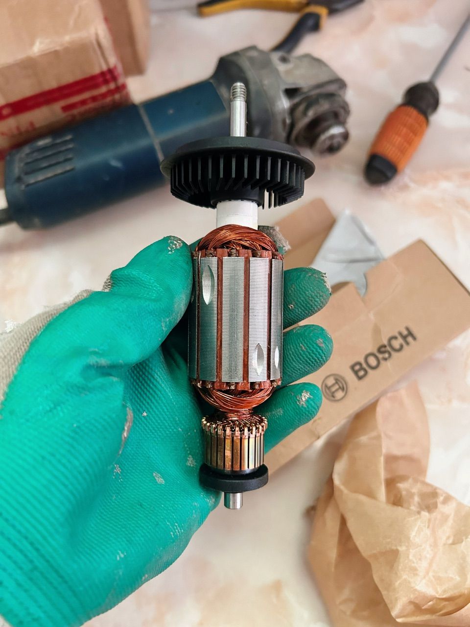 Chi tiết rotor Bosch