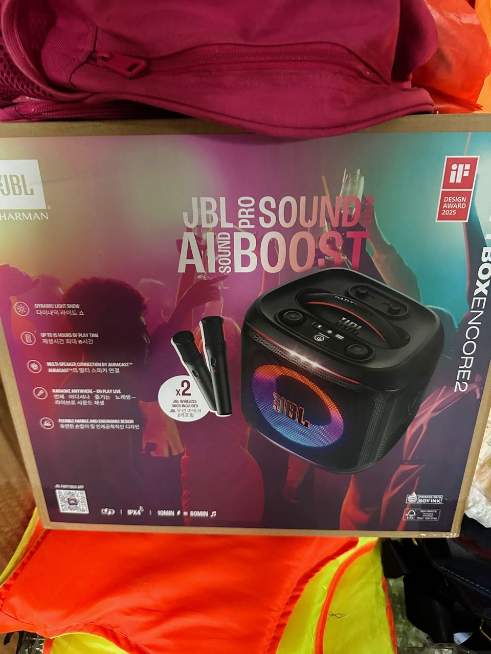 JBL PartyBox Encore 2 kèm micro