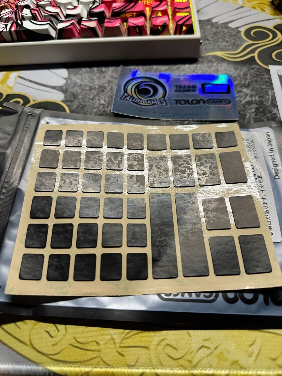 Miếng dán grip tape TalonGames cho bàn phím cơ