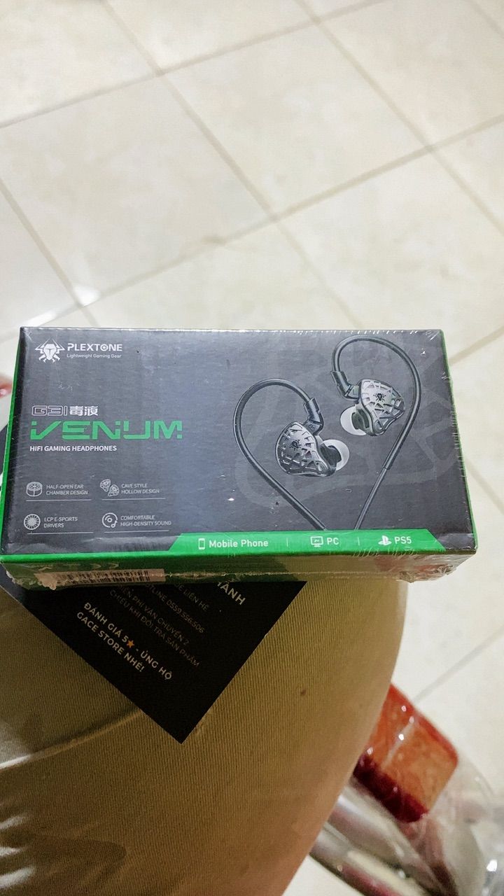Tai nghe Plextone G31 có mic
