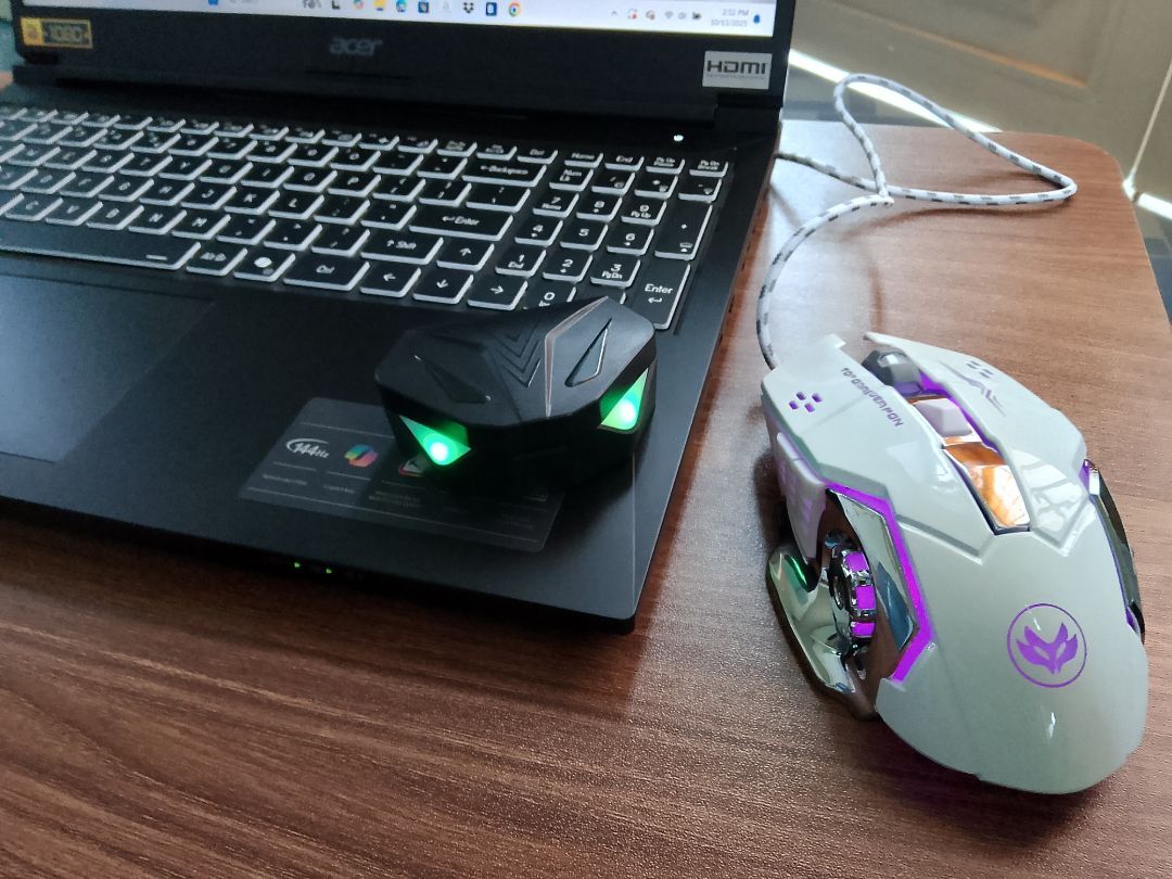 LED RGB trên chuột gaming X7 V2