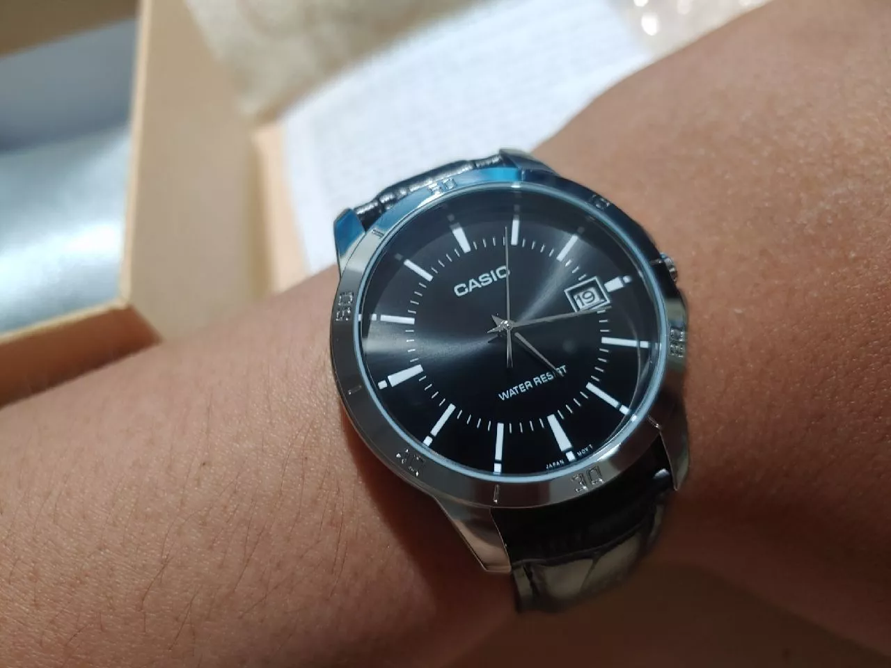 Bộ sản phẩm đồng hồ Casio MTP-V004L-1AUDF chính hãng