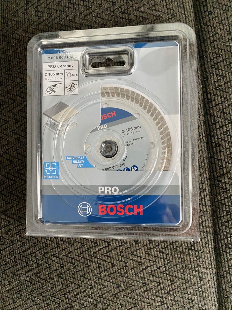 Mép cắt dạng Turbo của đĩa Bosch