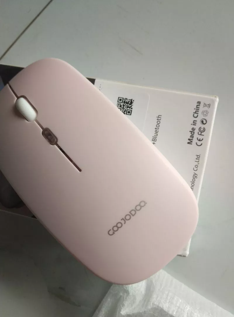 Goojodoq chuột gaming 6 nút bấm, pin sạc lại