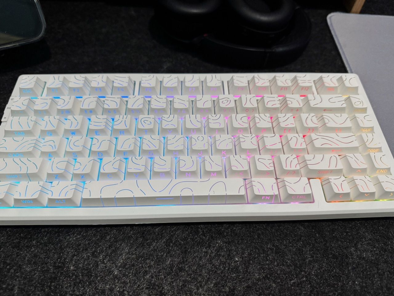 Layout 75% của MCHOSE G75 Pro