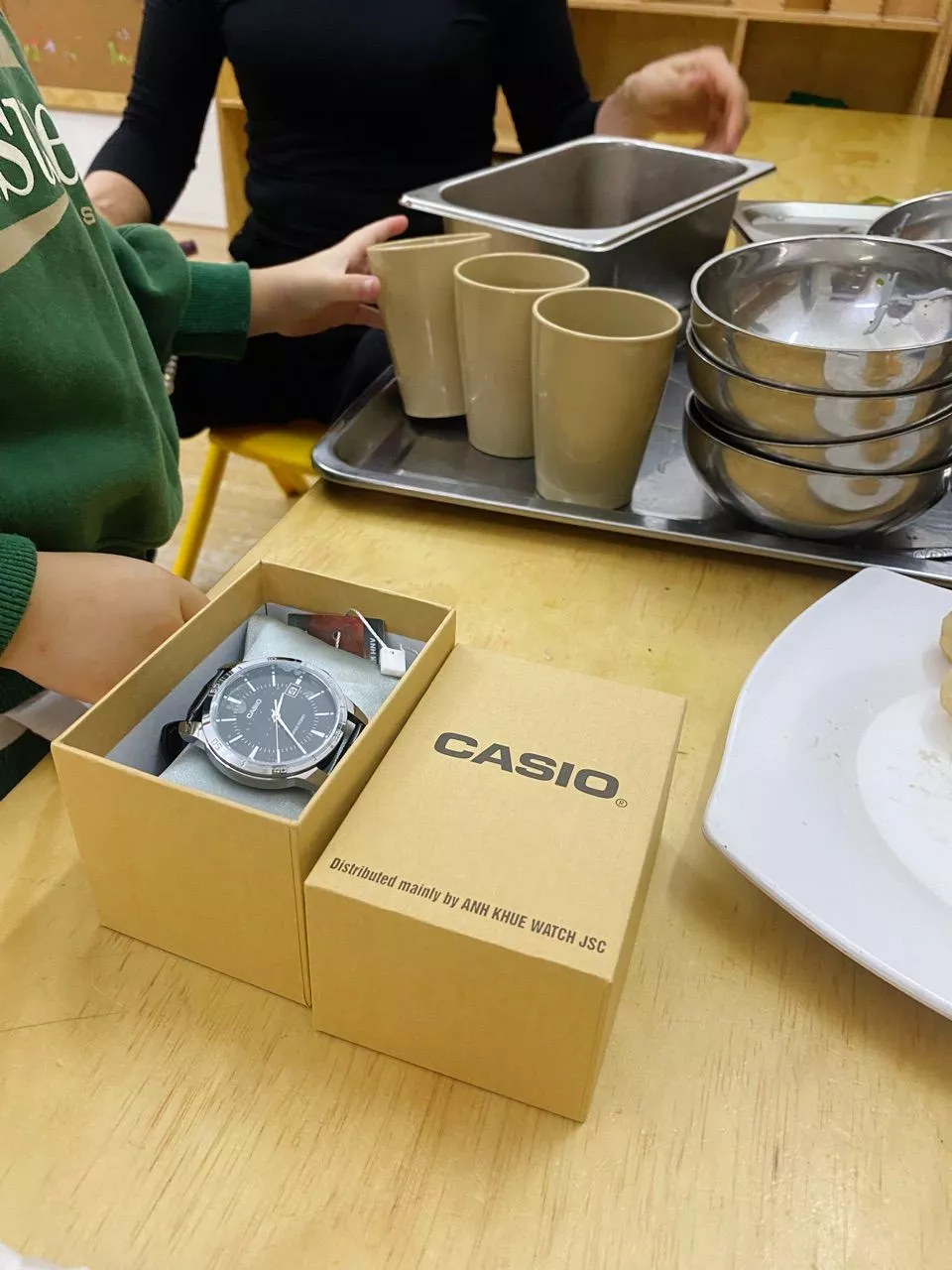 Đồng hồ đôi Casio Anh Khuê MTP/LTP V004L-1A phù hợp công sở