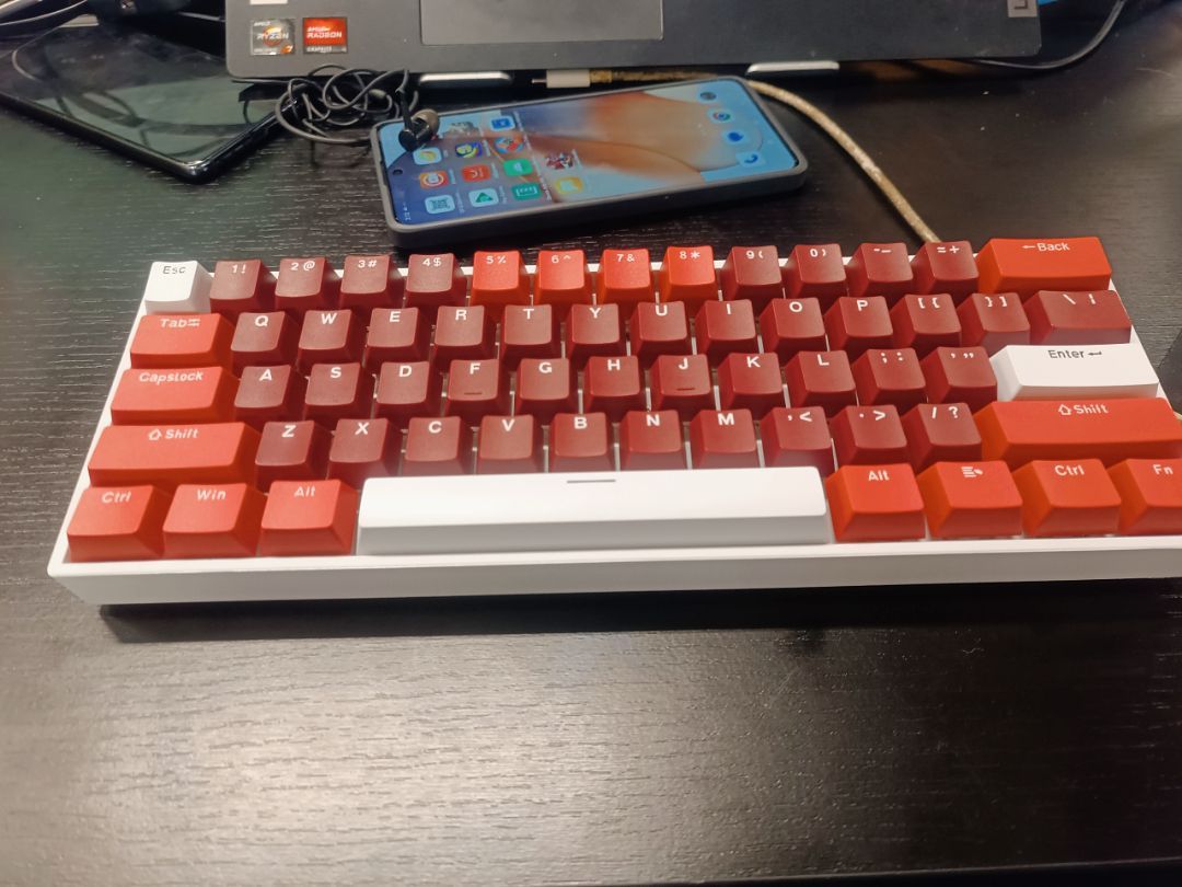 Layout 64 phím của ATAS ZA641 Pro