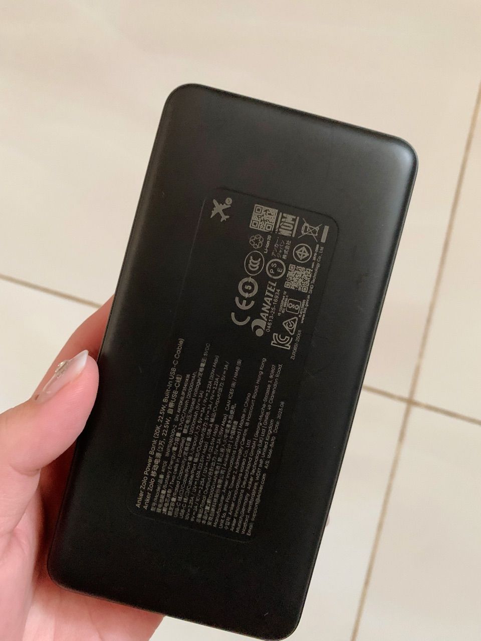Thiết kế Anker Zolo 20.000mAh