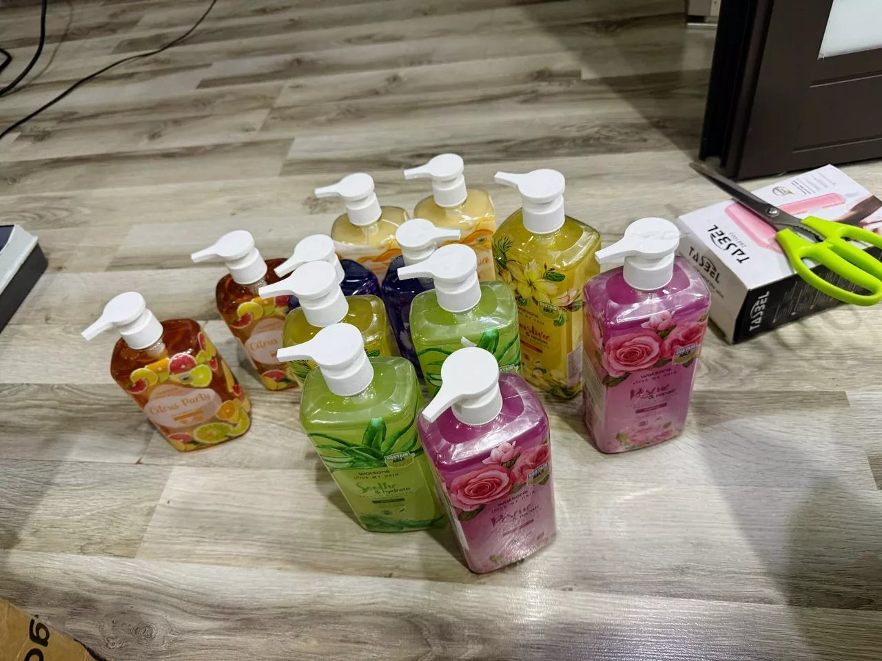 Kết cấu gel rửa tay