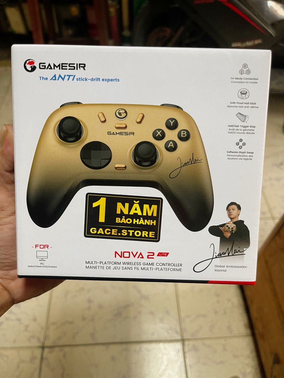 GameSir Nova Lite 2 và phụ kiện đi kèm