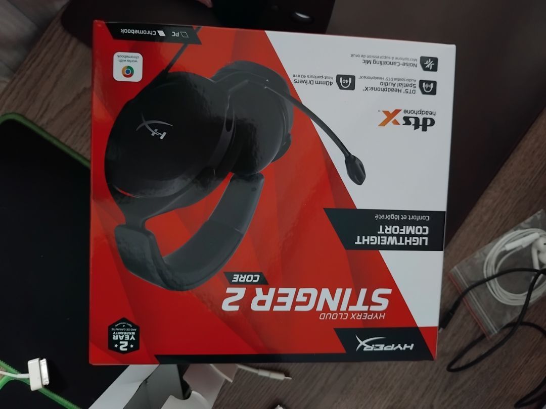 Tai nghe HyperX Cloud Stinger Core II màu đen
