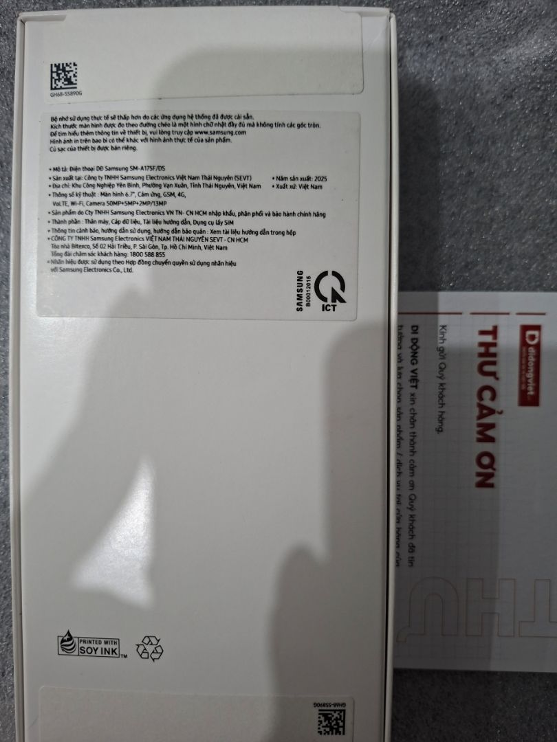 Mặt sau Samsung Galaxy A17 LTE