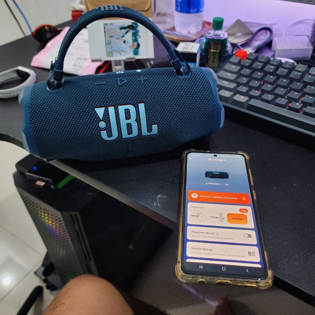 JBL Charge 6 di động