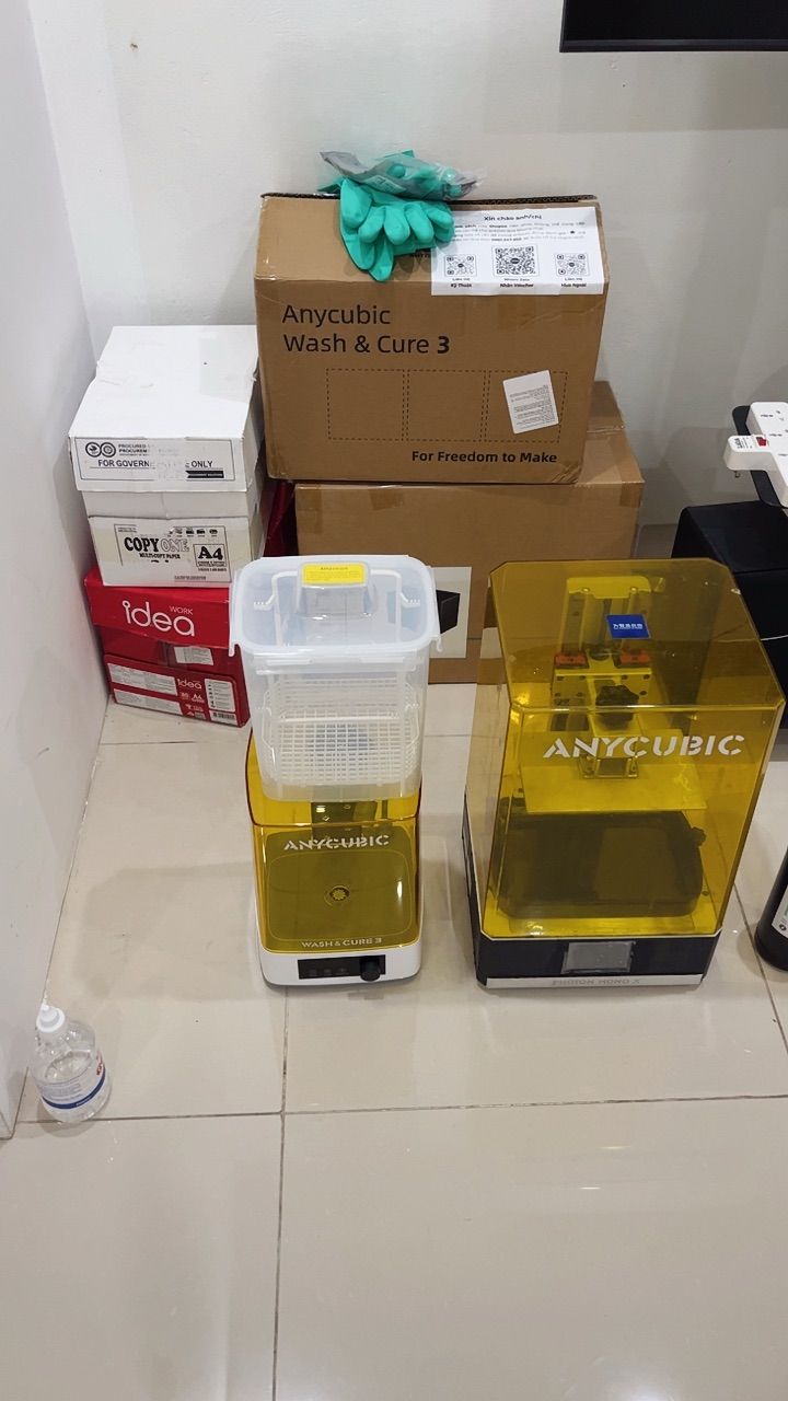 Thiết kế máy Anycubic Wash and Cure 3
