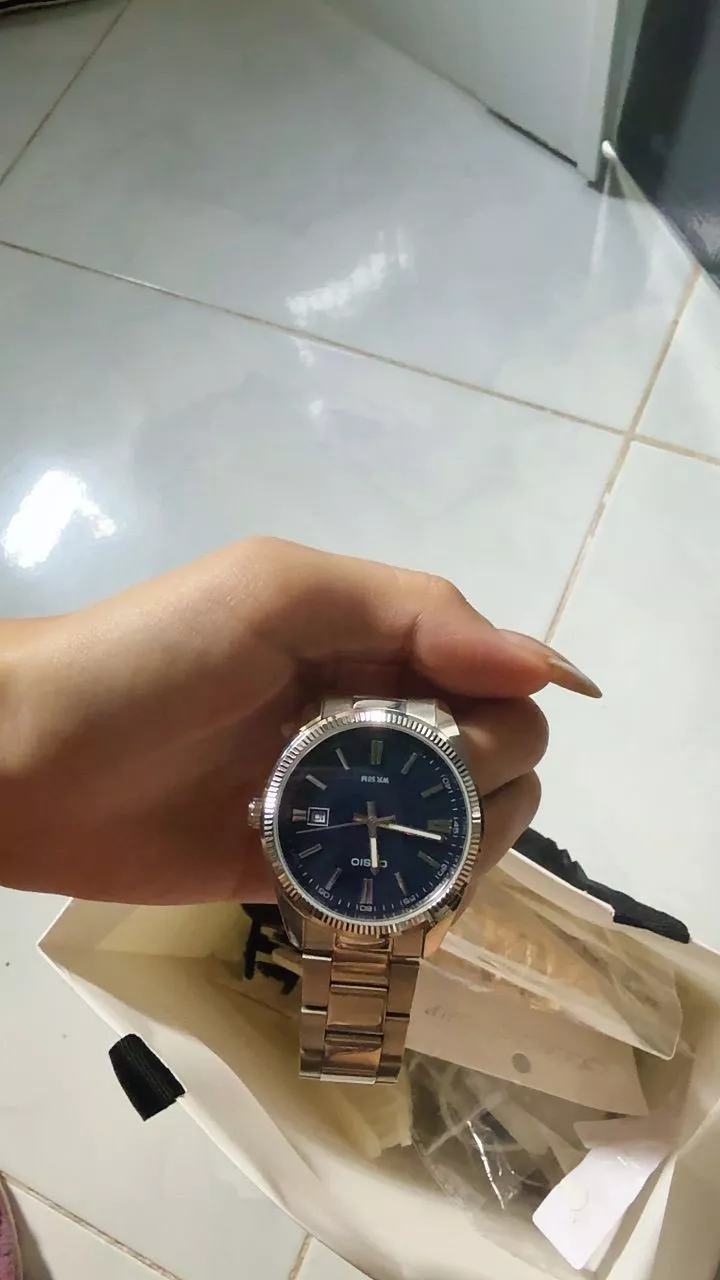 Chi tiết mặt số nhám đồng hồ Casio MTP-1302DA