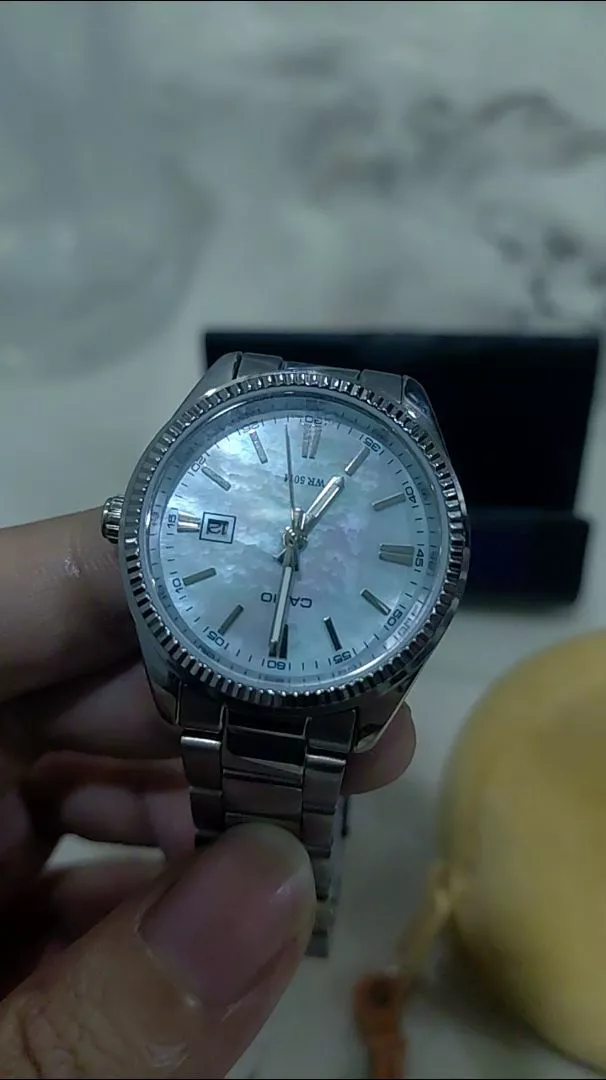 Chi tiết đồng hồ nữ Casio LTP-1302DS-2AVDF dây kim loại