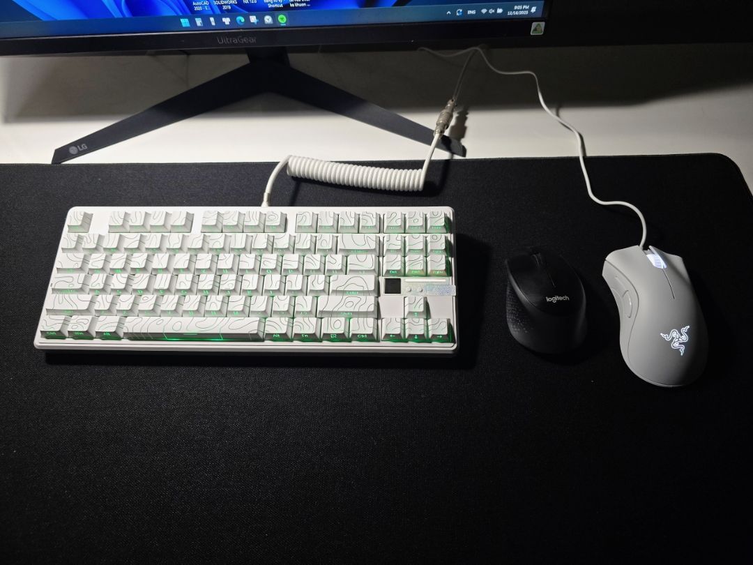 Thiết kế bàn phím AULA F87 Pro V2