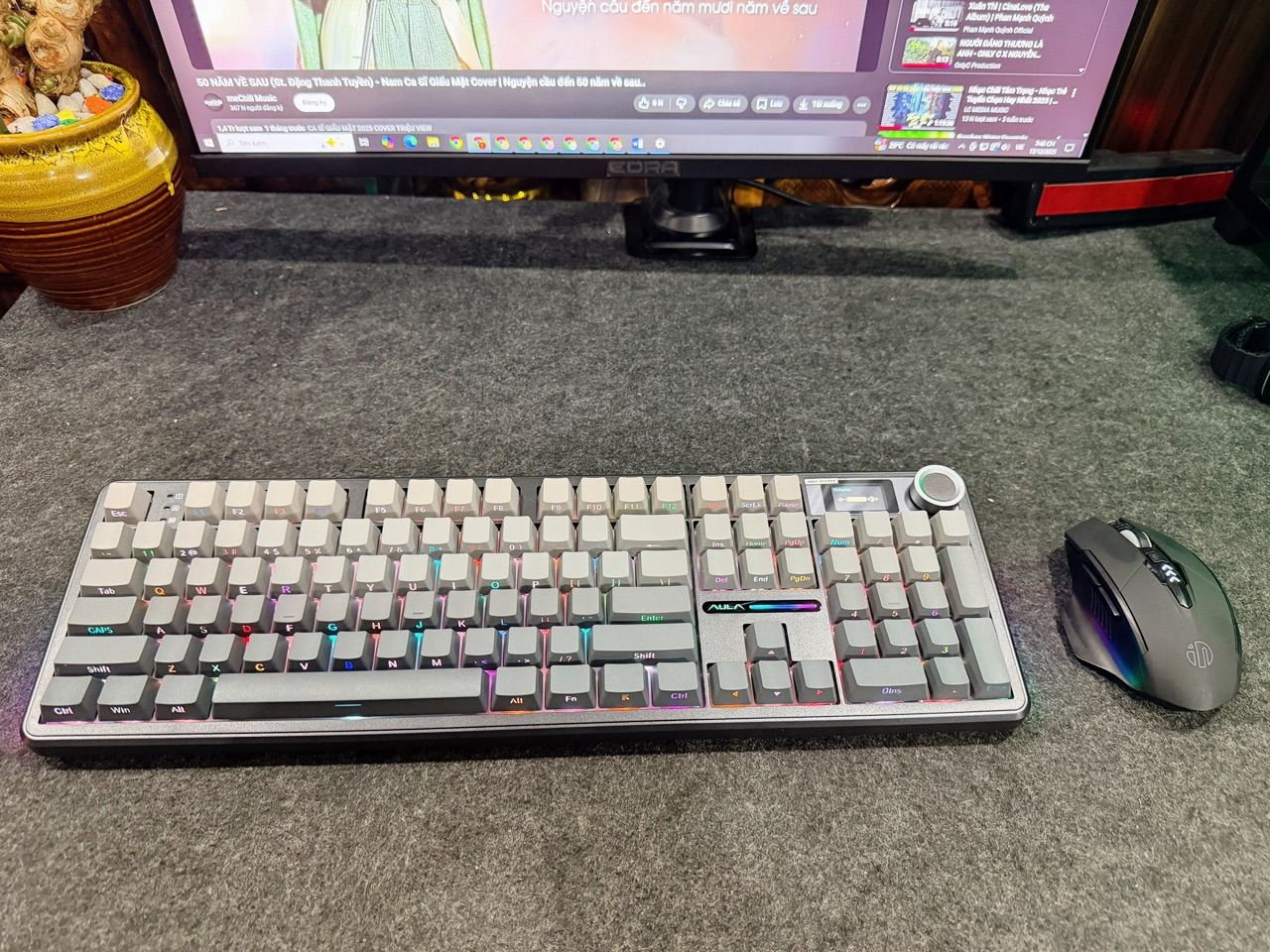 Cấu trúc bàn phím AULA F108 Pro