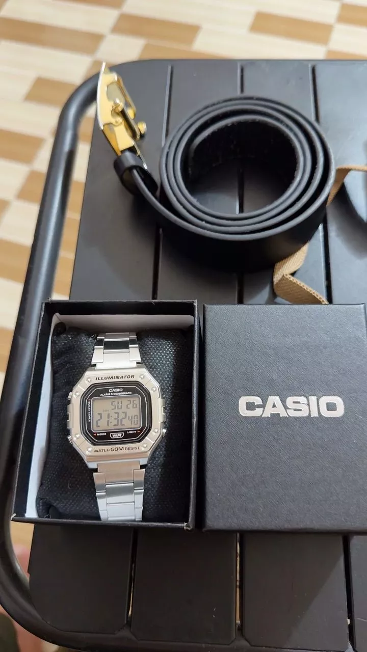 Đồng hồ Casio W-218 unisex nam nữ trẻ em