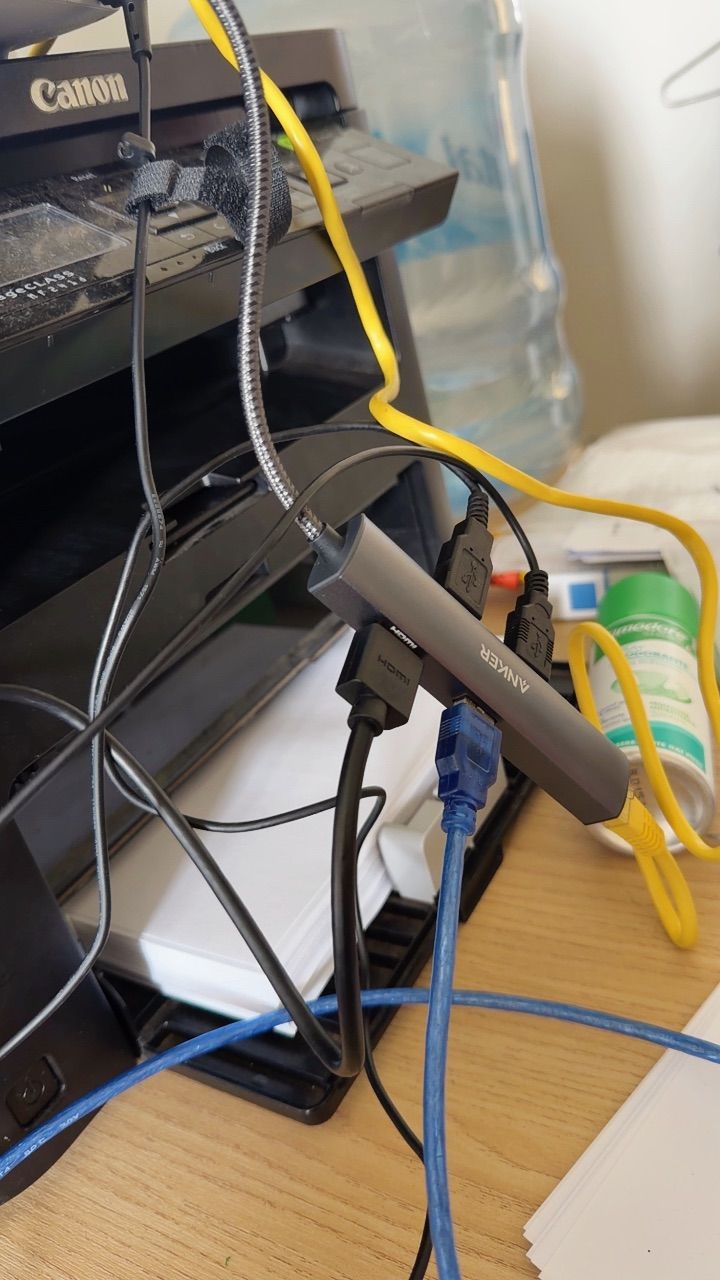 Hub USB-C Ethernet 5-in-1