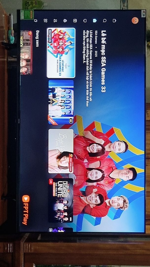 Màn hình 4K QLED của tivi Coocaa