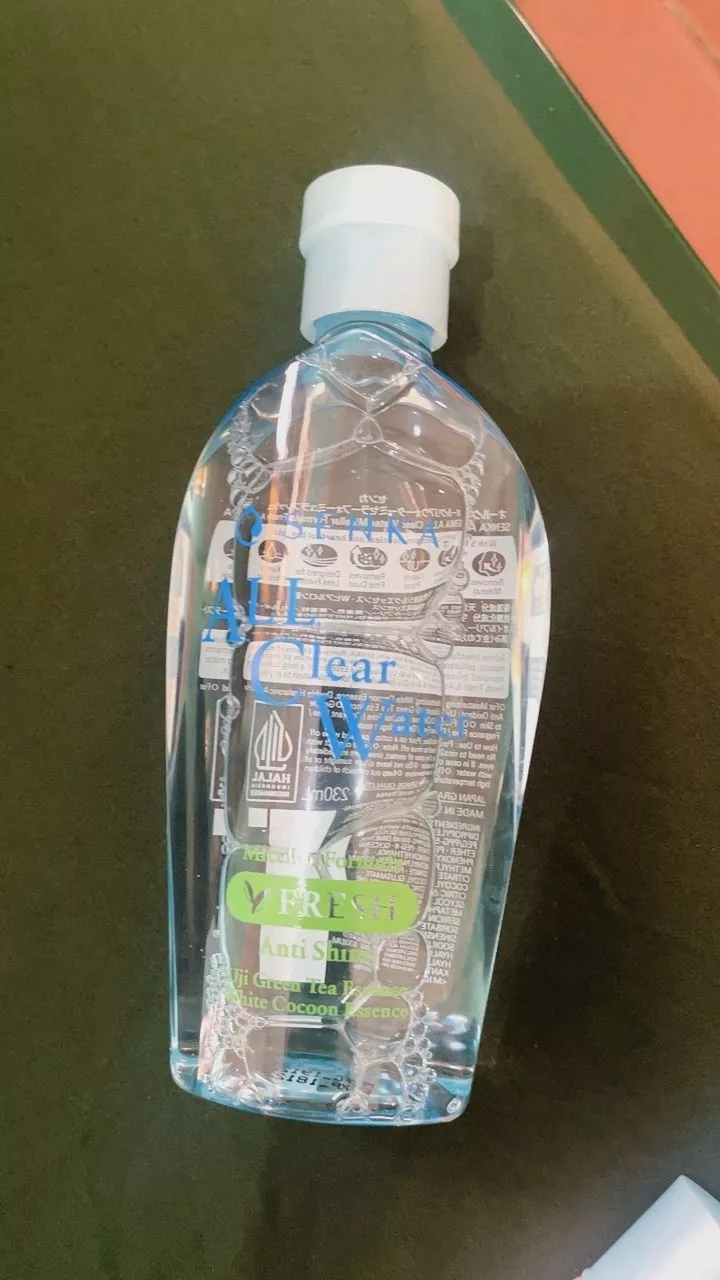 Nước tẩy trang Senka All Clear Water Fresh giảm bóng nhờn