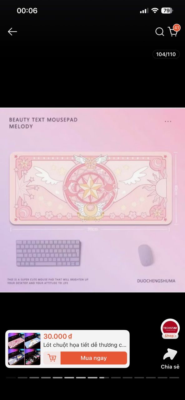 Bàn phím ATAS ZA641 Pro với đèn RGB