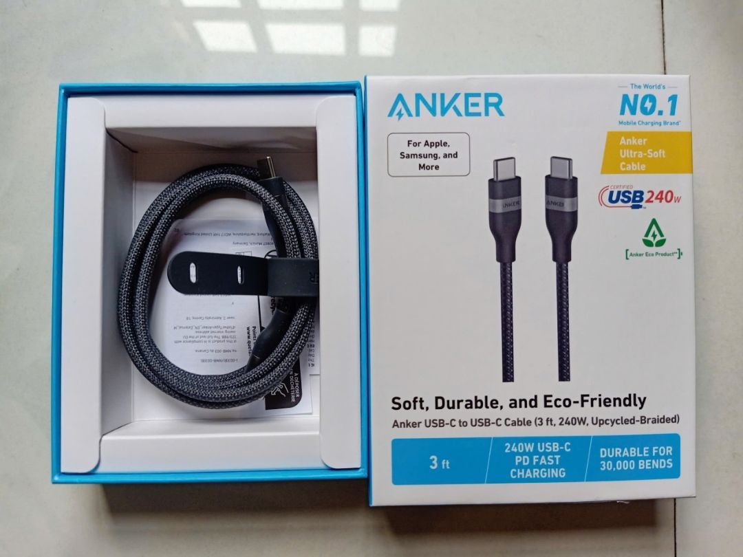 Cáp sạc nhanh Anker 240W
