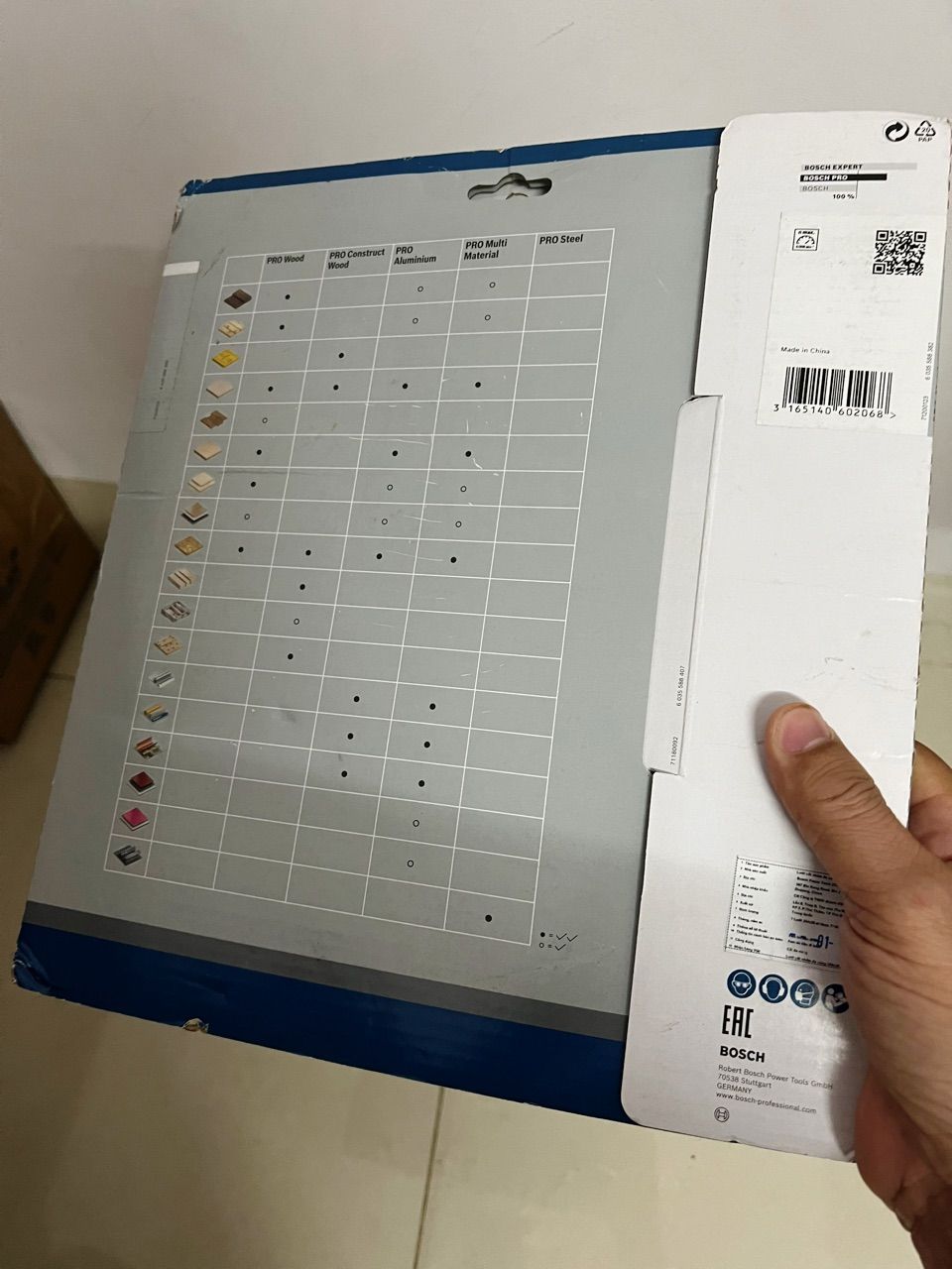 Chi tiết lưỡi cắt nhôm Bosch