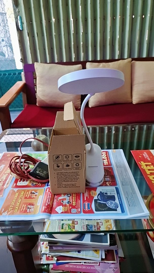 Đèn Bàn Học Chống Cận LED 3 Chế Độ Bảo Vệ Thị Lực - Siêu Sán - ảnh 1