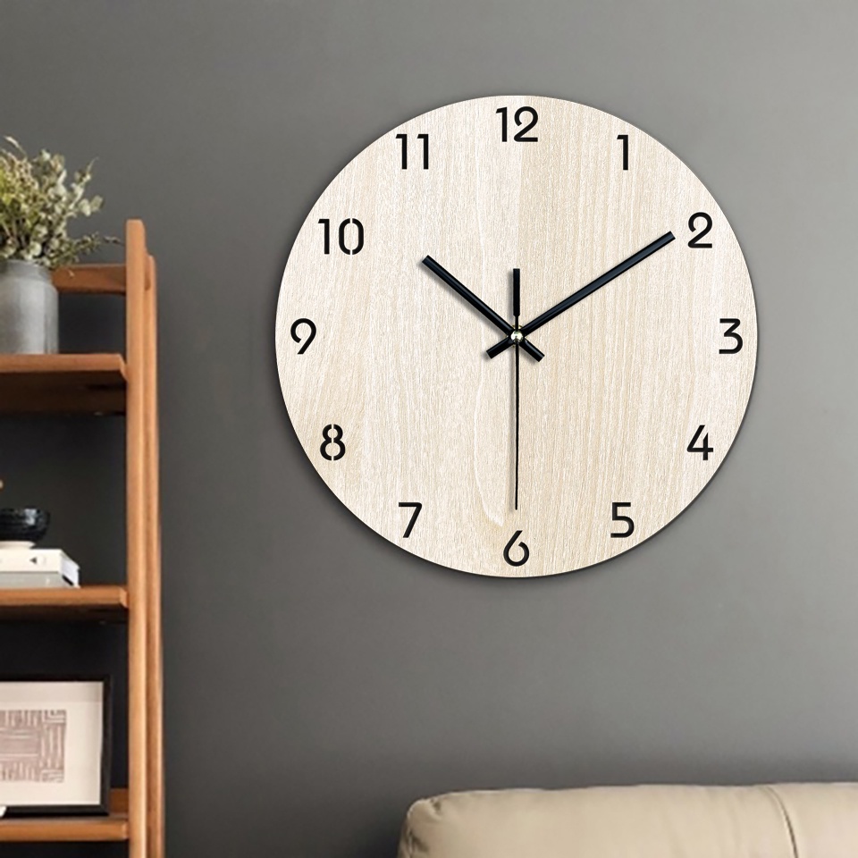 Đồng hồ Gỗ treo tường độc đáo SB028 thiết kế mới