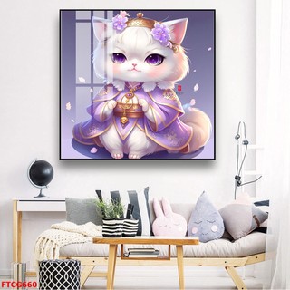 Tranh Treo Tường 12 Con Giáp Trung Hoa 01 - Tranh Laminate Tráng Gương