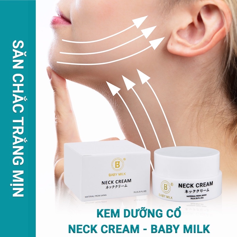[Hot] Kem Dưỡng Cổ Neck Cream Baby Milk 7g - Hàng Hiệu Cao Thiên Nhi