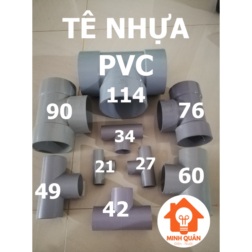 TÊ 114, 140, 168MM, TÊ ỐNG NHỰA PVC, PHỤ KIỆN ỐNG NƯỚC NỐI CHỮ TÊ ...