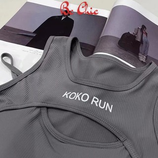 Áo Bra Nữ Thiết Kế Vạt Chéo KOKORUN 2 Dây Sexy Khoét Ngực Siêu Hot B 8386, áo ngực nữ BC_CHIC LINGERIE