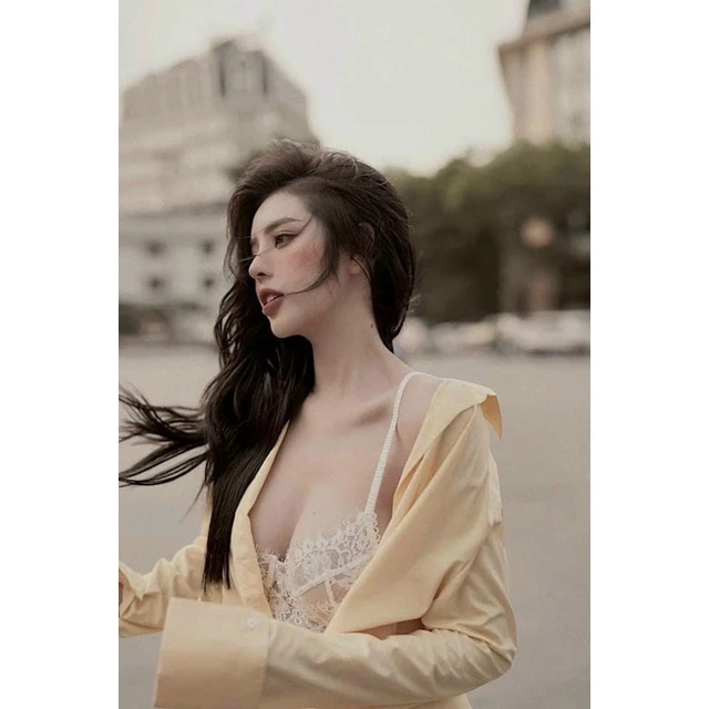 Áo bra bralette corset ren có gọng nâng ngực sexy 0049