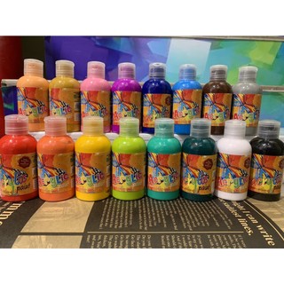 Màu vẽ Acrylic chai 120ml, VAT - COLORMATE